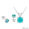 Mint 2 Carat Solitaire Set Made With SWAROVSKI ZIRCONIA